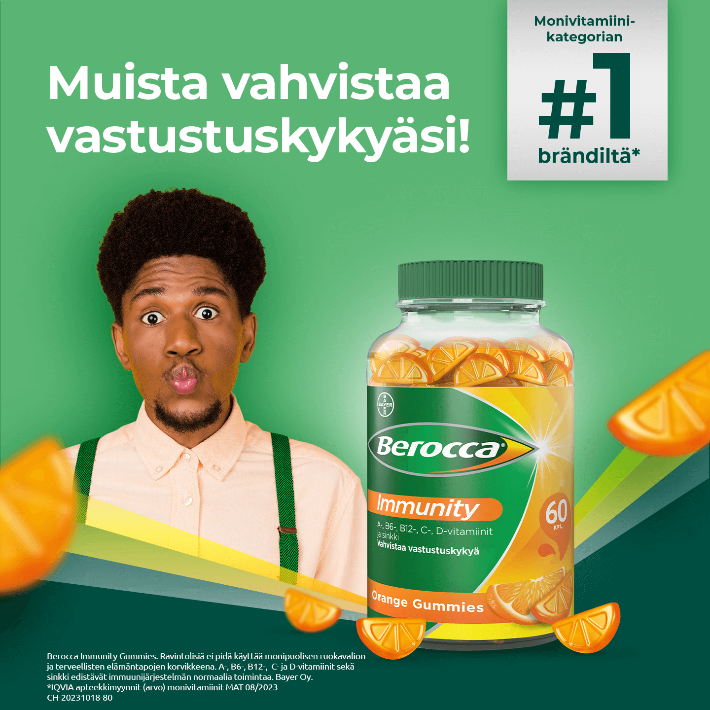Berocca Immunity gummies 