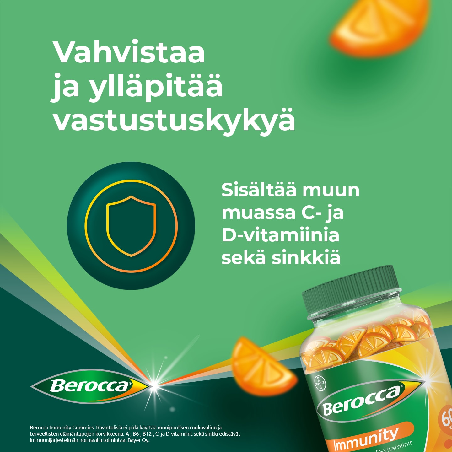 Berocca Immunity gummies 