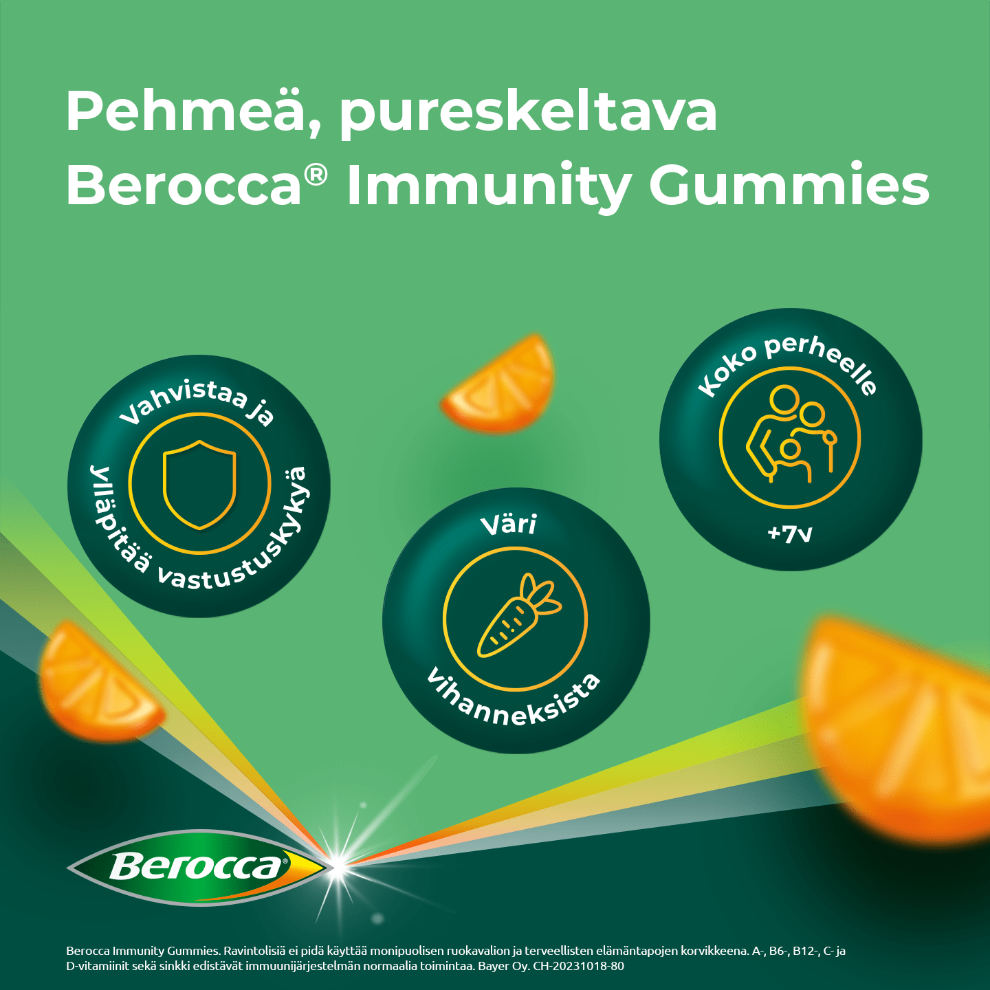 Berocca Immunity gummies 