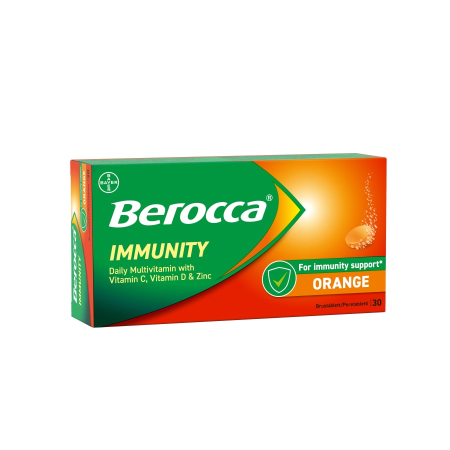 Berocca Immunity Orange 30 pakkauskuva 900x900px_new2
